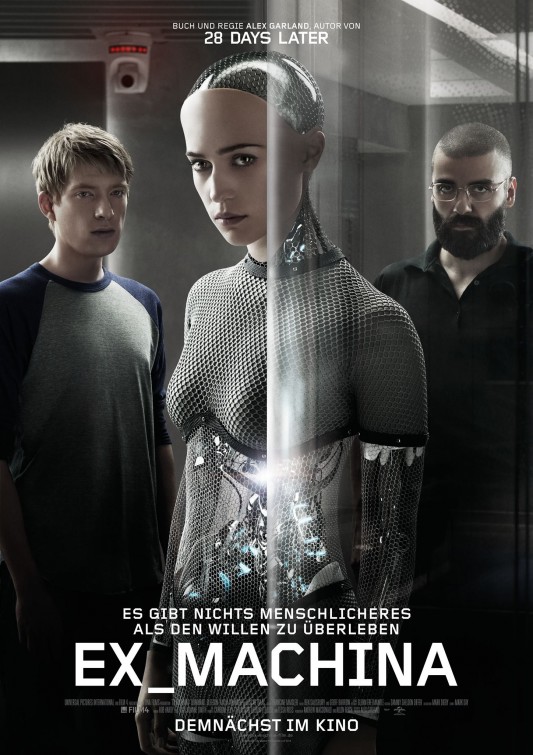 Ex Machina (***) – Where there’s a&nbsp;will…