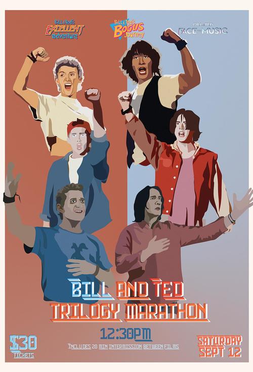 Bill & Ted Trilogy (***) often takes the easier, funnier&nbsp;route
