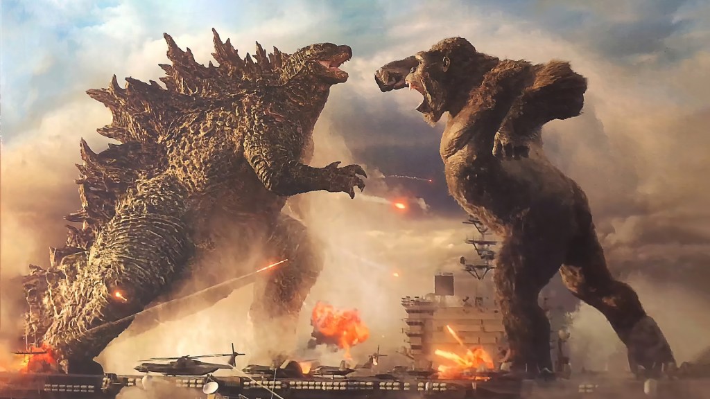 Godzilla vs. Kong (***1/2) is great when people aren’t&nbsp;there