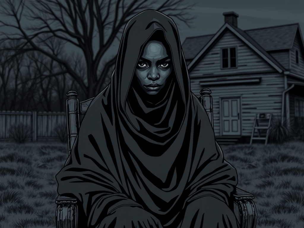 The Woman In The Yard Has Been There Before&nbsp;(***)